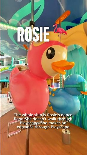 Meet the human-sized duckies that you can ride on a carousel in the middle of the ocean 🤝