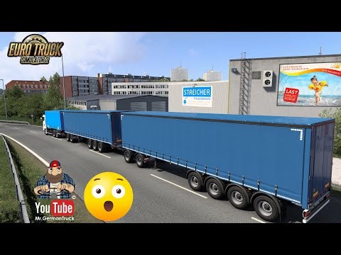 EXTREM LANG! 😳 Gigaliner Typ 3 + Roadtrain Addon in ETS2 1.57