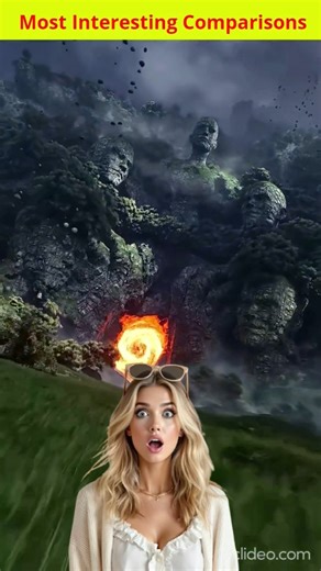 Mind-blowing Comparisons | You Didn't Know | #shorts