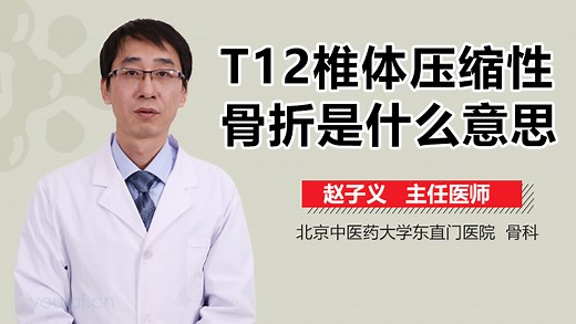T12椎体压缩性骨折是什么意思-有来医生