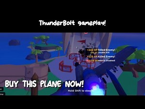 ThunderBolt gameplay! (Roblox Base Battles)
