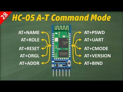HC-05 AT Commands Tutorial | Complete Arduino Bluetooth Master Slave Setup