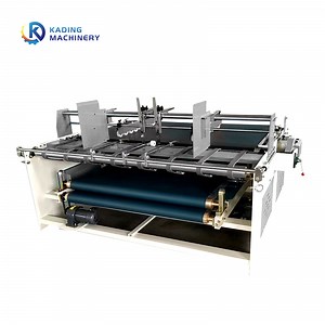 [Hot Item] Press Model Semi-Auto Corrugated Sheet Folding Gluing Carton Making Machine Carton Gluing Machine