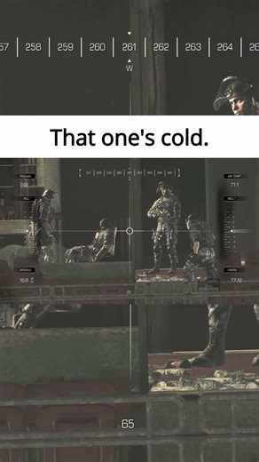 That one's cold. (Call of Duty: Ghosts) #shorts #callofduty #cod #ghosts #ajax