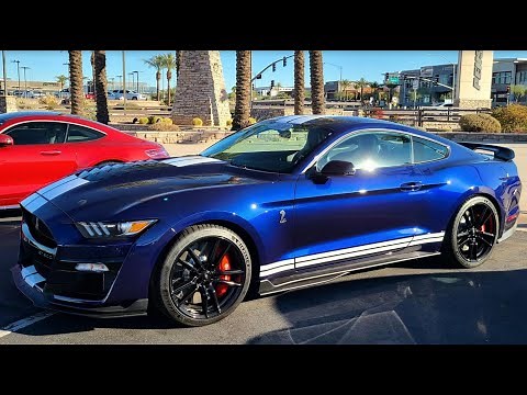 2020 Ford Mustang Shelby GT500 in "Kona Blue Metallic" - Atkins Cars