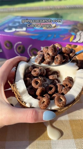 who needs a bowl when you have a coconut? 🤔