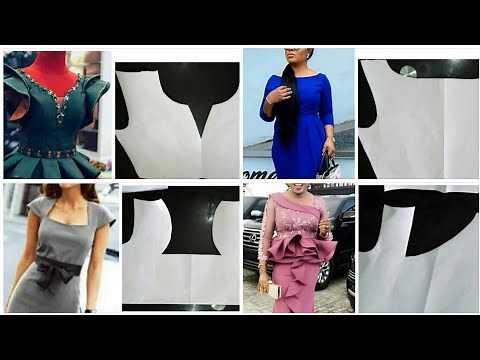 How to Draft Different LATEST NECKLINE DESIGNS|with their standard measurement|Latest designs