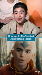 WatchMojo on Instagram: "Gordon Cormier told us how they created Aang’s head tattoo in the new Netflix series! #avatarthelastairbender #atla #netflix #interview #junket #avatar #netflixoriginal #gordoncormier #aang #headtattoo"