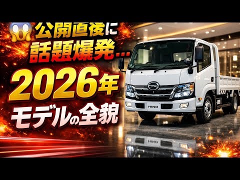😱 In 2026, the Dutro will change everything... The shocking new Hino Dutro that will shake up Jap...