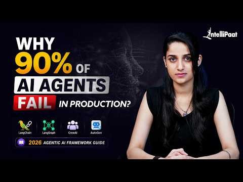 Best AI Agent Frameworks for 2026: LangGraph vs CrewAI vs AutoGen (Production Guide) | Intellipaat
