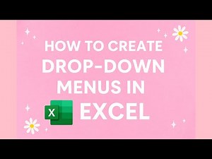 Excel Drop-Down Lists Made Easy!