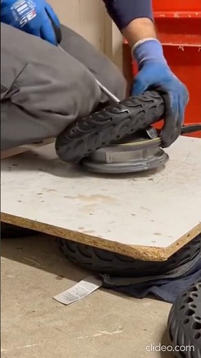 How to Install a 10-Inch Solid Tire on an Electric Scooter? Here's the Real Method!