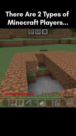 There Are 2 Types of Minecraft Player... #minecraft #minecraftshorts #demonslayer #onepiece #amv