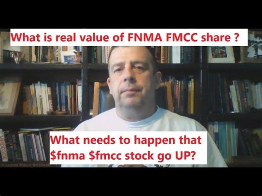 What needs to happen that $fnma $fmcc stock go UP and what is real value of FNMA FMCC share | Dragan Nikolic