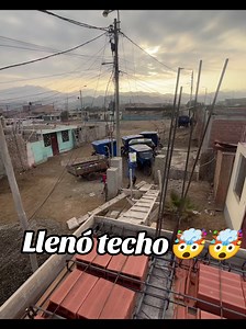 Se hizo canon 🤯🤯 #techo #obra #mileidy #casa #huevadasperu | mileidy llenando techo