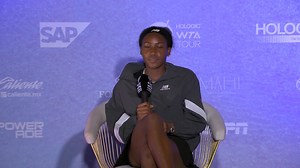 PRESS CONFERENCE: C. Gauff; WTA Finals Win
