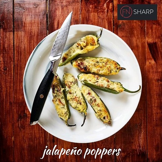 Homemade Oven-Baked Jalapeno Poppers | F.N. Sharp Recipe
