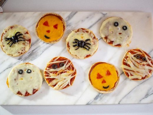 Halloween Party Pizzas
