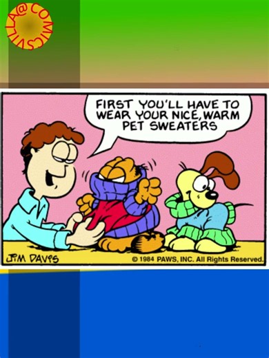Garfield Comics Dubbed