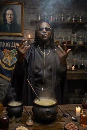 Snape in the Potion Room… Sippin’ on Polyjuice?! 😳