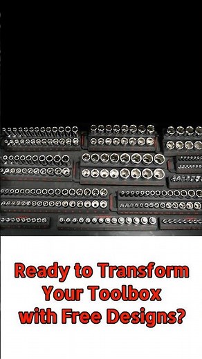 Shorty - Magnetic 3D Printed Socket Organizers Customized For You