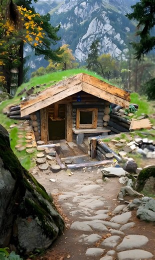 116K views · 1.9K reactions | Underground Log Cabin built in 15 Days  | Mountain Cabins | Facebook