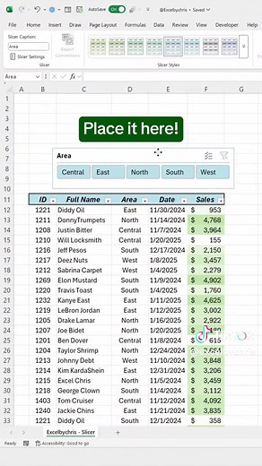 Say goodbye to boring filters in Excel! #excel #spreadsheet #corporate
