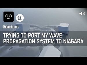Experimental Niagara-based wave propagation shader - WIP #1