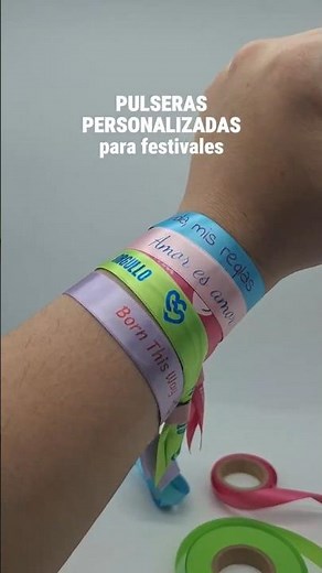 5 pulseras personalizadas hechas al instante con RollBrand 🏳️‍🌈