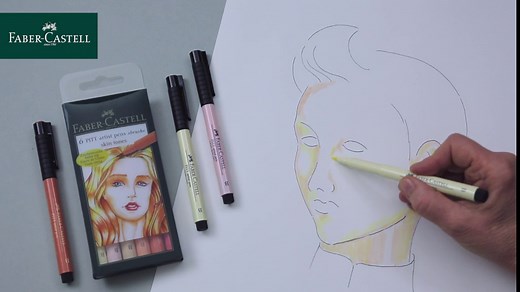 Faber-Castell Pitt Artist Pen® Brush - Gift Box of 48