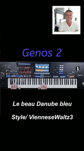 Yamaha Genos 2 le beau Danube bleu/ Style: VienneseWaltz3