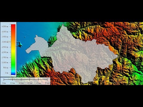 Creación de un MDE en Global Mapper y un Hilshade en ArcGIS