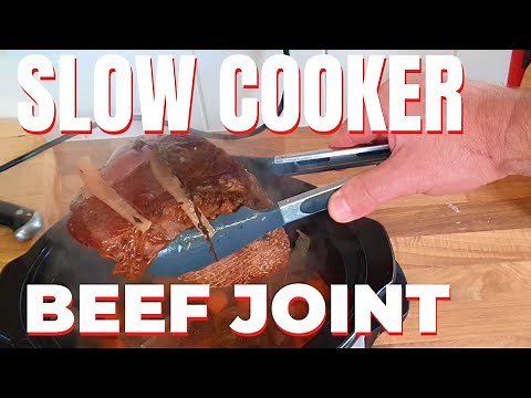 Slow Cooker Beef Joint.