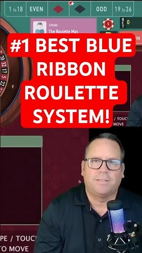 #1 BEST BLUE RIBBON SPECIAL ROULETTE SYSTEM! #short