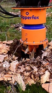 4.9M views · 52K reactions | This stump grinder will make any heavy machinery user happy #forestry #heavyequipment #landscaping | Dipperfox | Facebook