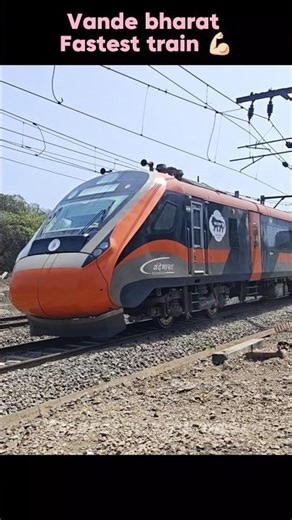 Vande bharat | Fastest train | Train lover | Railfan 2026 | orange colour
