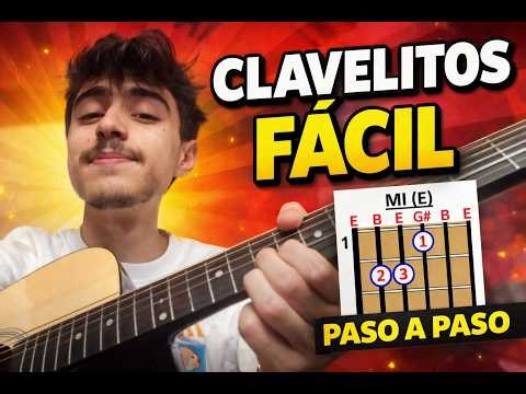 Clavelitos en guitarra 🎸 | Tutorial completo paso a paso (vals fácil)
