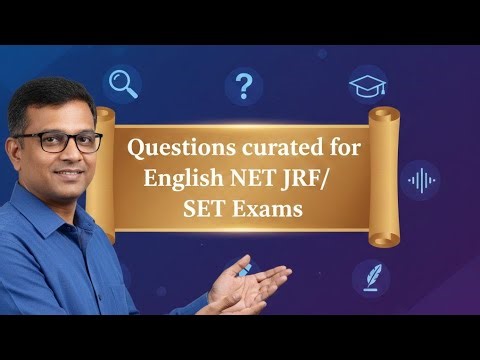 Selected Questions from NET English PYQ .