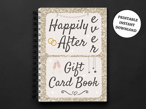 Wedding Gift Card Book, Gift Card Holder, Gift Card Box, A Fun Way to Give Gift Cards, Cash Holder, Money Holder, Wedding Gift, Printable - Etsy