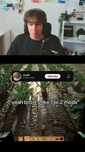 SOLO 1 O 2 MODS DICE MINECRAFT 😂 #minecraft #minecraftshorts
