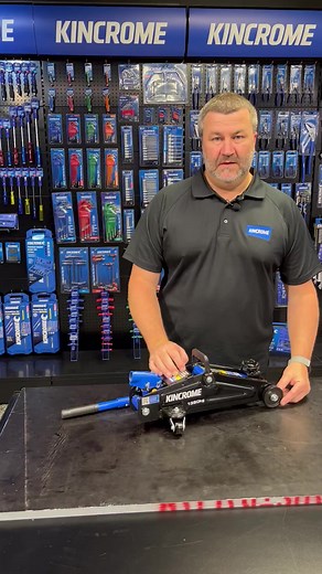 4.2K views · 33 reactions | How to use a Trolley Jack. Learn More: https://www.kincrome.com.au/workshop-equipment/lifting-materials-handling More Tool Tips: https://bit.ly/kincrometooltalk | KINCROME | Facebook