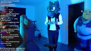 glitch proposes to shrek