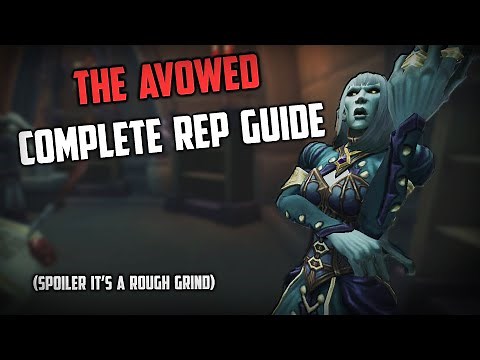 The Avowed Complete Reputation Guide and Rewards - Shadowlands