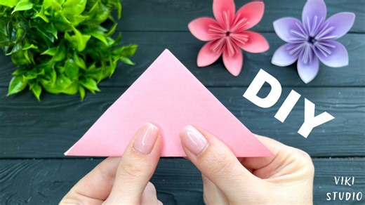 8.5K views · 77 reactions | How to make Easy Paper Flowers DIY Paper Craft Ideas Tutorial Origami #paper #papercrafts #paperflowers #origami #origamiflowers #crafts | Origami Studio | Facebook