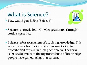 What is Science? - SlideServe