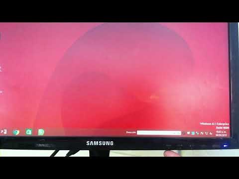 Configuración de Monitor SAMSUNG S19D300NY