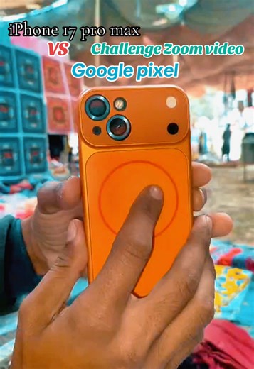 iPhone 17 Pro Max vs Google Pixel Camera Zoom Test