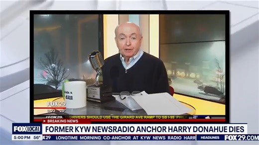 Harry Donahue, KYW Newsradio anchor and Temple sports voice, dies at 77
