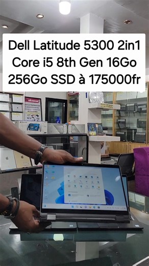 Dell Latitude 5300 2-en-1 : Performance et Flexibilité