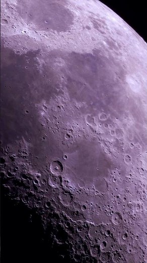 The Moon from a 16” telescope 🌓🔭 and an astronomy camera #moon #telescope